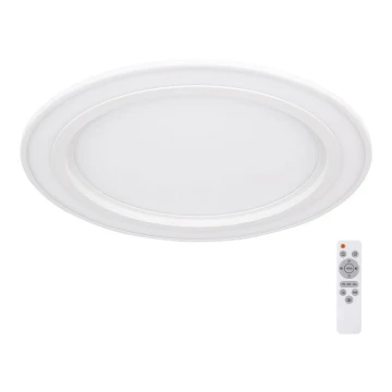 Globo - LED RGB Aptumšojams griestu gaismeklis LED/15W/230V + LED/15W + tālvadības pults