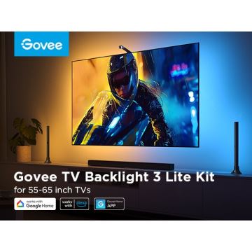 Govee - KOMPLEKTS 2x Backlight TV 55-65" SMART LED aizmugurējais apgaismojums RGBICW Wi-Fi