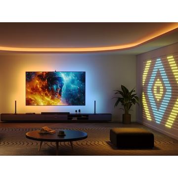 Govee - KOMPLEKTS 2x Backlight TV 55-65" SMART LED aizmugurējais apgaismojums RGBICW Wi-Fi