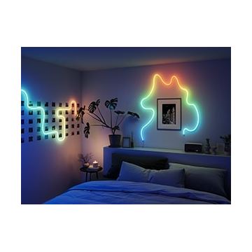 Govee - Neon 2 MATTER salokāma LED josla 5m RGBIC Wi-Fi IP67