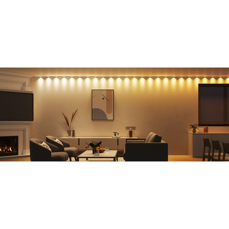 Govee - RGBIC LED Aukla Downlights 5m Wi-Fi