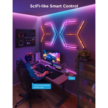 Govee - Smart Gaming (4+1) sienas lampa RGBIC Wi-Fi