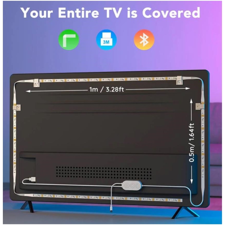Govee - TV 46-60" SMART LED backlight RGB