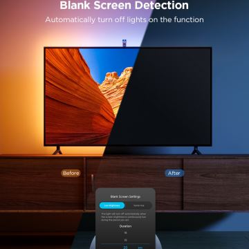 Govee - TV Backlight 3 Lite TV 55-65" SMART LED aizmugurējais apgaismojums RGBICW Wi-Fi IP67 + tālvadības pults