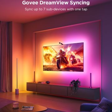 Govee - TV Backlight 3 Lite TV 55-65" SMART LED aizmugurējais apgaismojums RGBICW Wi-Fi IP67 + tālvadības pults