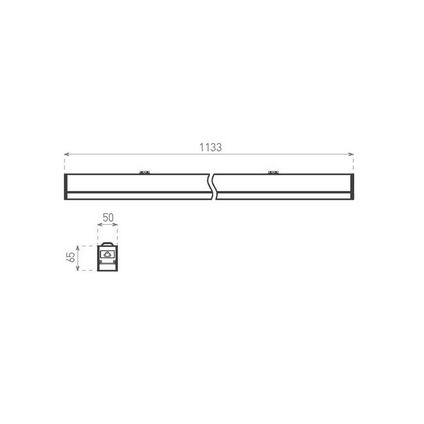 Greenlux GXPR068 - LED Dienasgaismas lampa PROFI LINEAR II LED/36W/230V 4000K