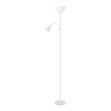 Grīdas stāvlampa 1xE27/60W/230V + 1xE14/25W