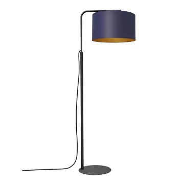 Grīdas stāvlampa ARDEN 1xE27/60W/230V violeta/zelta