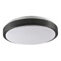 Griestu lampa BENEDYKT 2xE27/20W/230V d. 33 cm melna