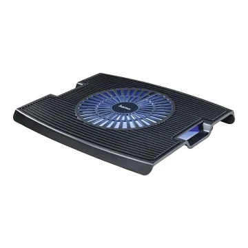 Hama - Dzesēšanas paliktnis portatīvajam datoram 1x fan USB melna