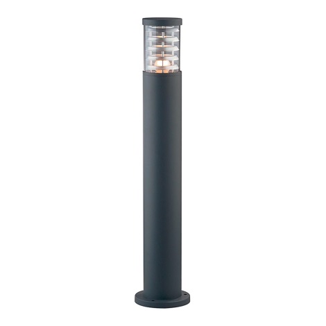 Ideal Lux - Āra lampa 1xE27/42W/230V 80 cm IP44 antracīta