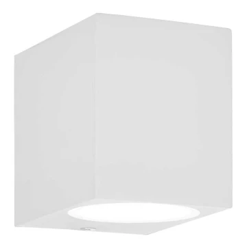 Ideal Lux - Āra sienas gaismeklis 1xE27/28W/230V Balts IP44