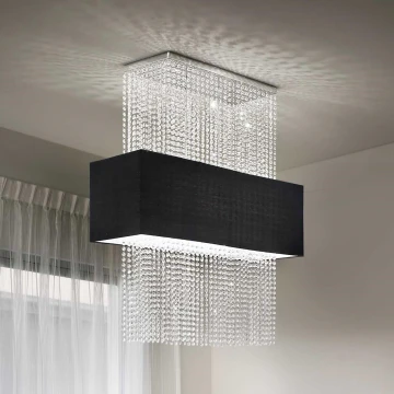 Ideal Lux – Kristāla Griestu gaismeklis PHOENIX 5xE27/60W/230V