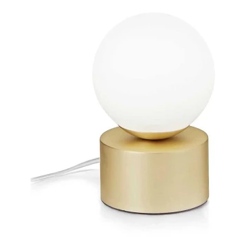 Ideal Lux - LED Galda lampa PERLAGE 1xG9/3W/230V zelta/balta