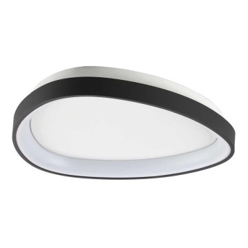 Ideal Lux - LED Griestu lampa GEMINI LED/23W/230V d. 42,5 cm melna