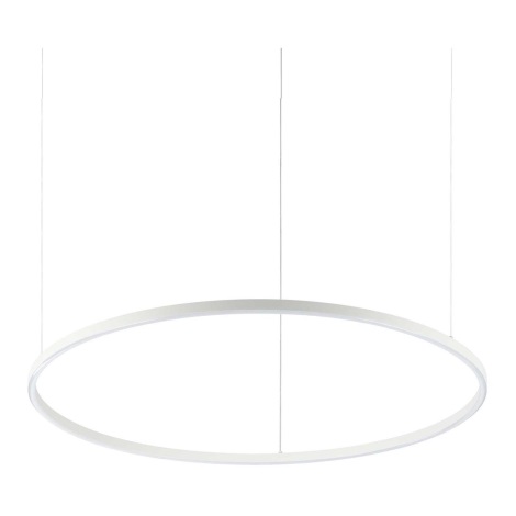 Ideal Lux - LED Lustra ar auklu ORACLE LED/55W/230V d. 90 cm balta