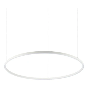 Ideal Lux - LED Lustra ar auklu ORACLE SLIM LED/55W/230V d. 90 cm balta