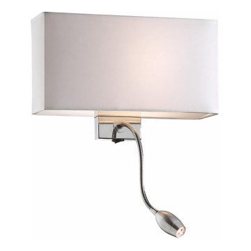 Ideal Lux - LED Pielāgojama lampa 1xE27/60W/230V + 1x1W/LED