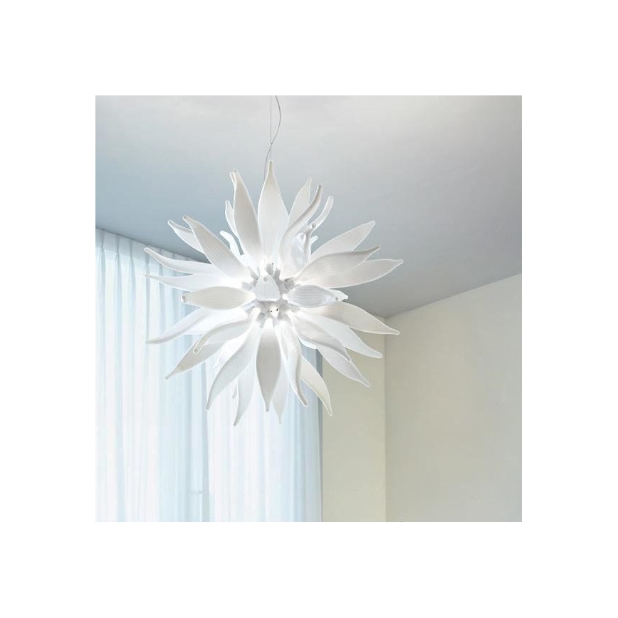 Ideal Lux - Lustra uz auklas LEAVES 12xG9/40W/230V