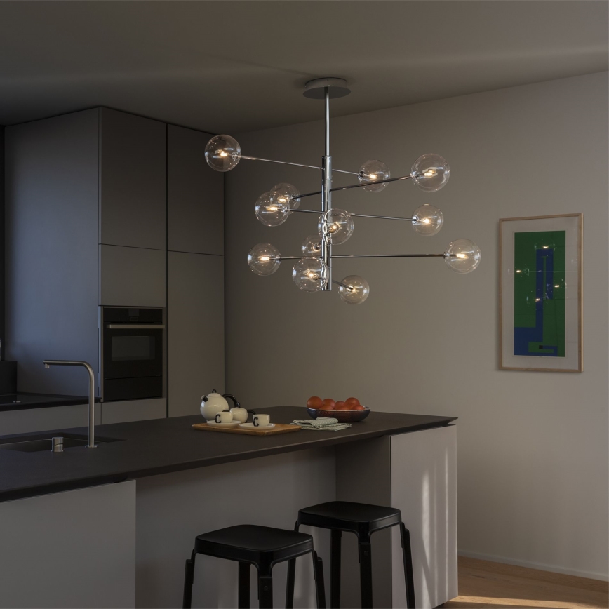 Ideal Lux – Lustra uz stieņa EQUINOXE 12×G4/2W/230V