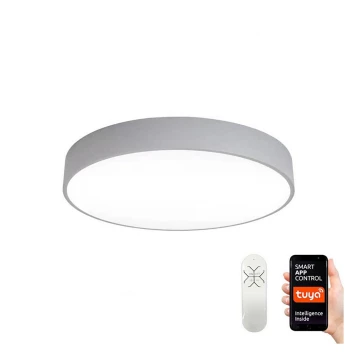 Immax NEO 07143-GR60 - LED Aptumšojams griestu gaismeklis RONDATE LED/50W/230V Tuya pelēks + tālvadības pults