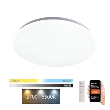 Immax NEO 07156-38 - LED Aptumšojama griestu lampa ANCORA LED/24W/230V 2700-6500K Wi-Fi +tālvadības pults Tuya