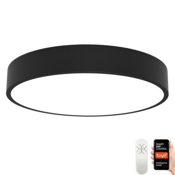 Immax NEO 07203L-LED Aptumšojama griestu lampa RONDATE 65W/230V 3000-6000K Tuya melna + tālvadības pults