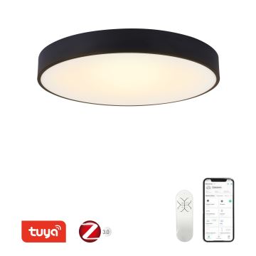 Immax NEO 07203L-LED Aptumšojama griestu lampa RONDATE 65W/230V 3000-6000K Tuya melna + tālvadības pults