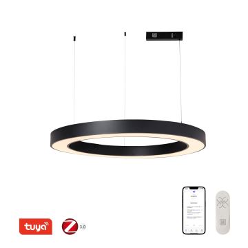 Immax NEO 07211L - LED Aptumšojama lustra ar auklu PASTEL LED/68W/230V 2700-6500K Tuya melna + tālvadības pults