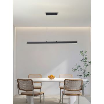 Immax NEO 07234L - LED Aptumšojama lustra ar auklu NEO LITE TRIANGOLO LED/28W/230V Wi-Fi Tuya 2700-6500K + tālvadības pults