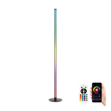 Immax NEO 07776L - LED RGB Aptumšojama grīdas stāvlampa AMBIENTE LED/12W/230V Wi-Fi Tuya + tālvadības pults