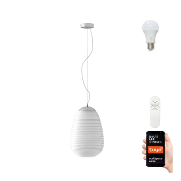 Immax NEO - LED Aptumšojama lustra uz auklas RGBW COCONO 1xE27/8,5W/100-240V Tuya