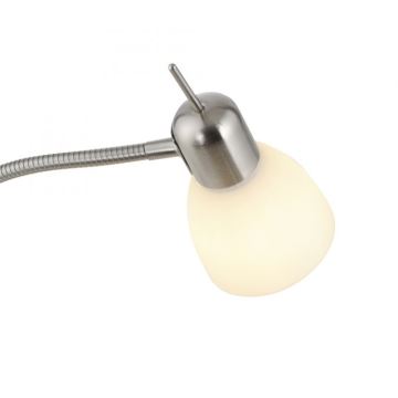 JUST LIGHT. 11956-55 - Grīdas stāvlampa KARO 1xE14/40W/230V hroms