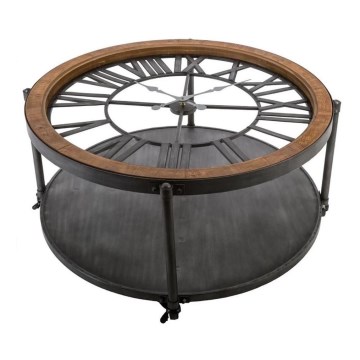 Kafijas galdiņš ar pulksteni CHRONO 89,5x47 cm