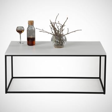 Kafijas galdiņš COSCO 43x95 cm balts