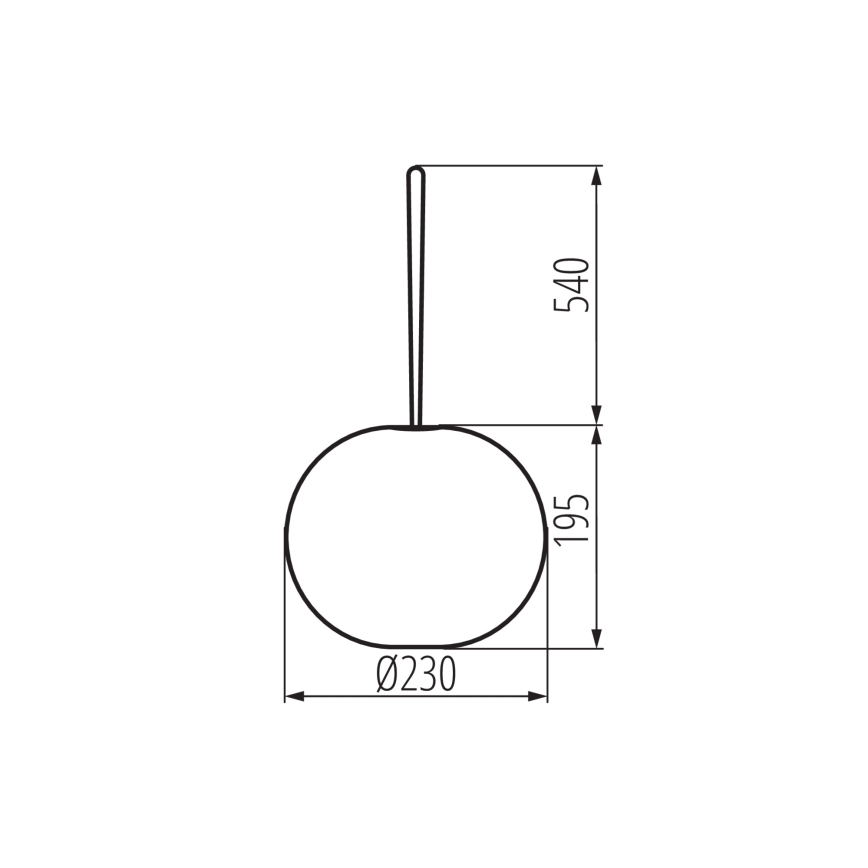 LED Aptumšojama āra uzlādējama piekarama lampa STONO LED/1W/3000 mAh IP54