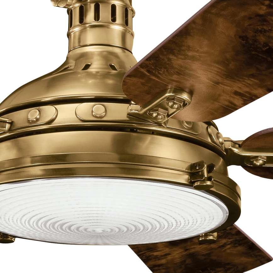 Kichler - LED Aptumšojams griestu ventilators HATTERAS LED/16W/230V + tālvadības pults