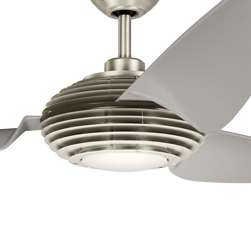 Kichler - LED Aptumšojams griestu ventilators VOYA LED/14W/230V + tālvadības pults