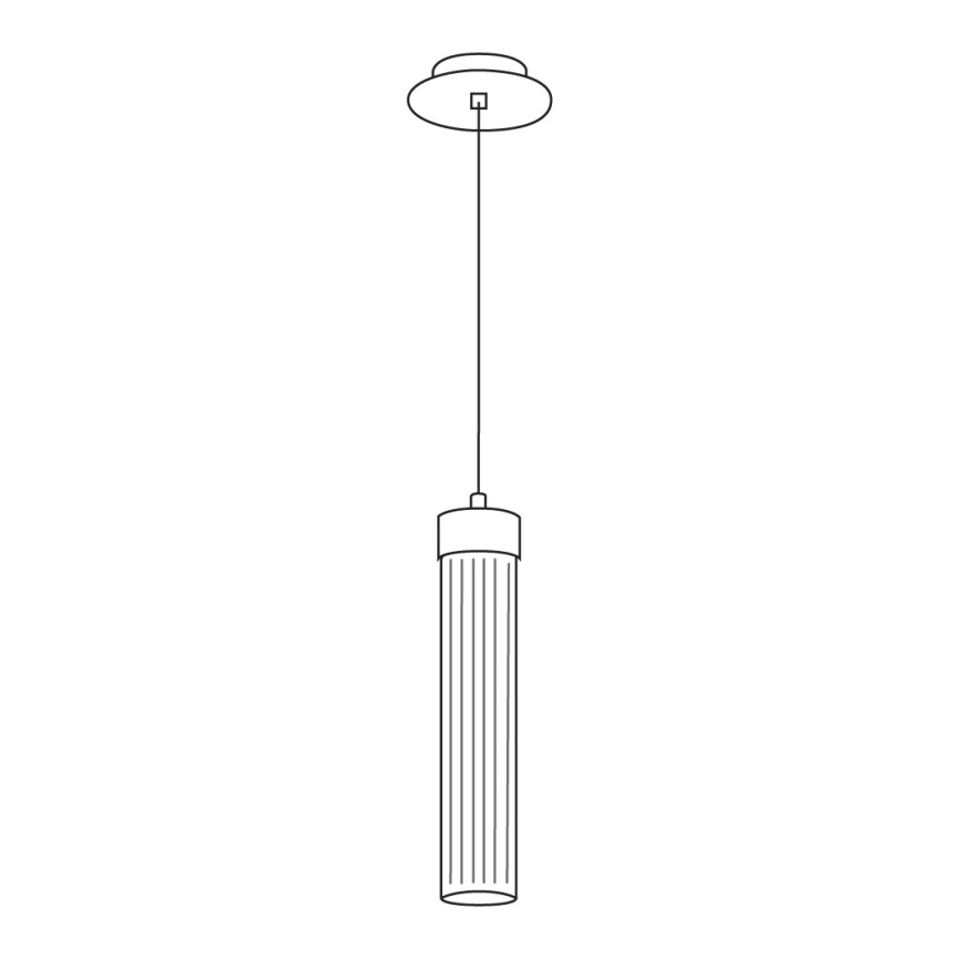 Kolarz 6009.30160 - Lustra uz auklas RAGGIO 1xE14/25W/230V matēts hroms