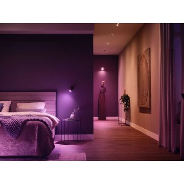 KOMPLEKTS 2x LED RGBW Aptumšojama spuldze Philips Hue White And Color Ambiance GU10/4,2W/230V 2000-6500K