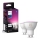 KOMPLEKTS 2x LED RGBW Aptumšojama spuldze Philips Hue White And Color Ambiance GU10/4,2W/230V 2000-6500K