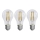 KOMPLEKTS 3x LED Spuldze FILAMENT A60 E27/3,8W/230V 4000K Enerģijas klase A