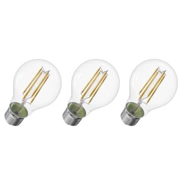 KOMPLEKTS 3x LED Spuldze FILAMENT A60 E27/3,8W/230V 4000K Enerģijas klase A