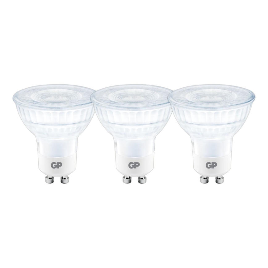 KOMPLEKTS 3x LED Spuldze GU10/3,1W/230V 2700K - GP