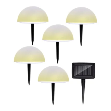 KOMPLEKTS 5x LED Saules enerģijas lampa LED/1,2V daudzkrāsaina