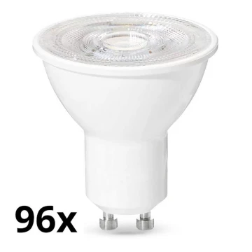 KOMPLEKTS 96x LED Spuldze GU10/4,7W/230V 6500K