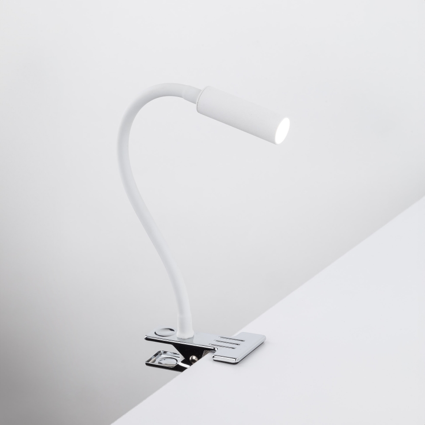 Lampa ar fiksatoru LAGOS 1xG9/6W/230V balta