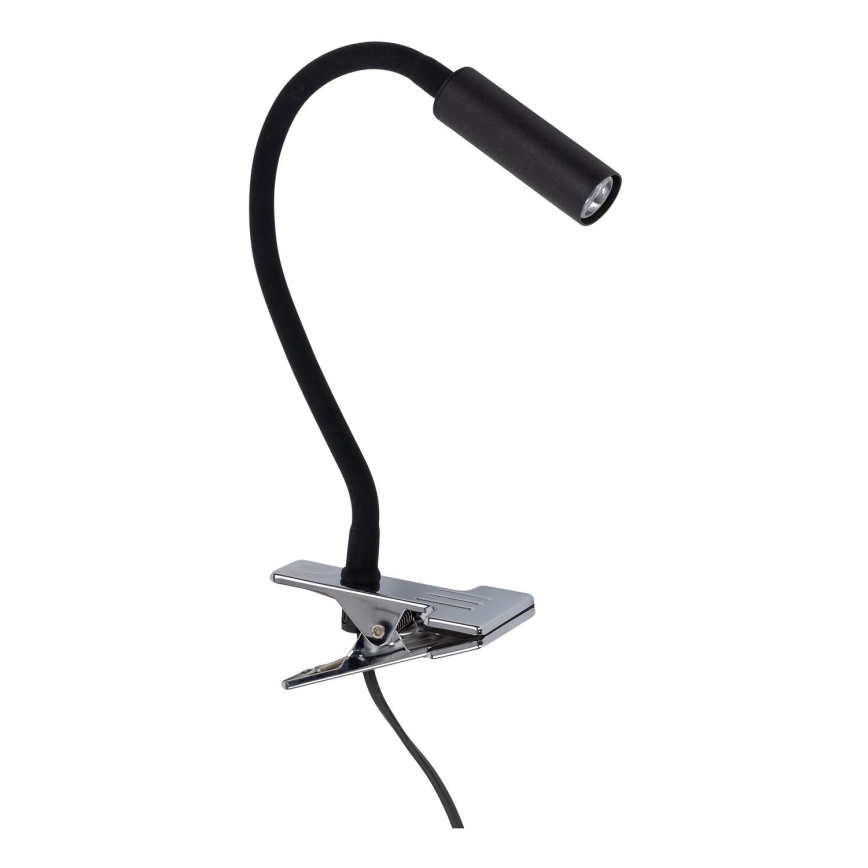 Lampa ar fiksatoru LAGOS 1xG9/6W/230V melna