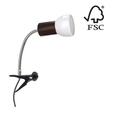 Lampa ar fiksatoru SVENDA 1xE27/60W/230V dižskābardis - FSC sertifikāts