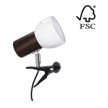 Lampa ar stiprinājumu SVENDA 1xE27/60W/230V dižskābardis - FSC sertifikāts